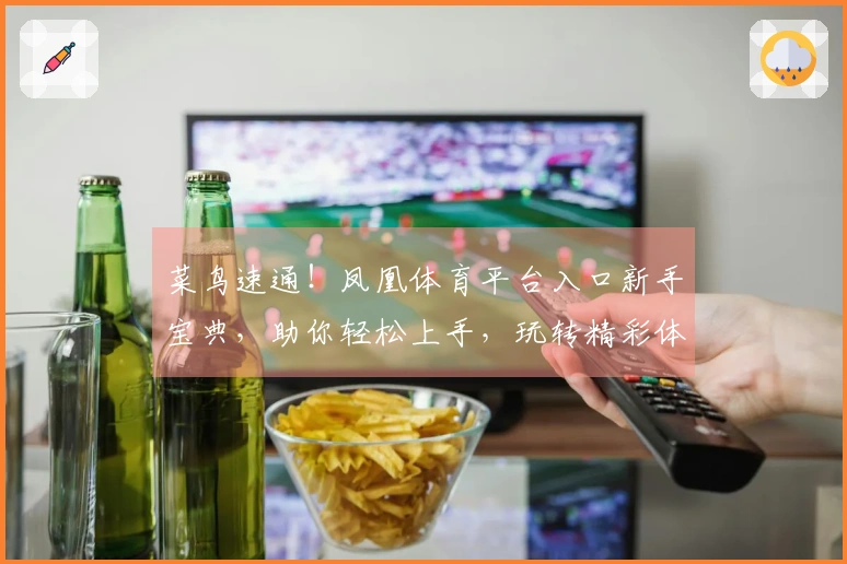 菜鸟速通！凤凰体育平台入口新手宝典，助你轻松上手，玩转精彩体育世界！